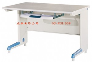 OA-120辦公桌(附一只ABS鍵盤架) W120xD7